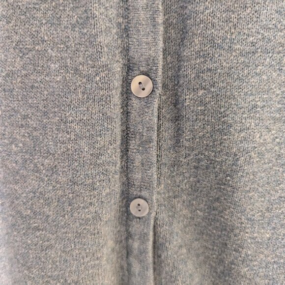 H&M Button Up Cardigan, Size XS, Denim Blue - Picture 2 of 3